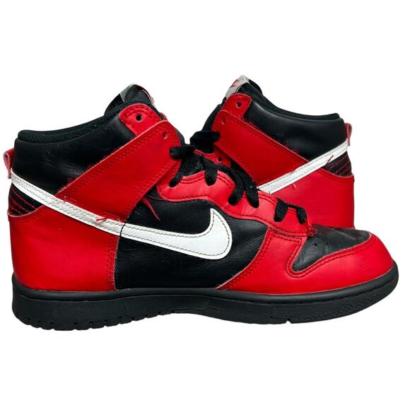 Nike Dunk High Deadpool Youth Size 7Y Women 8.5 Red Black DB2179-003 RARE - Picture 3 of 9